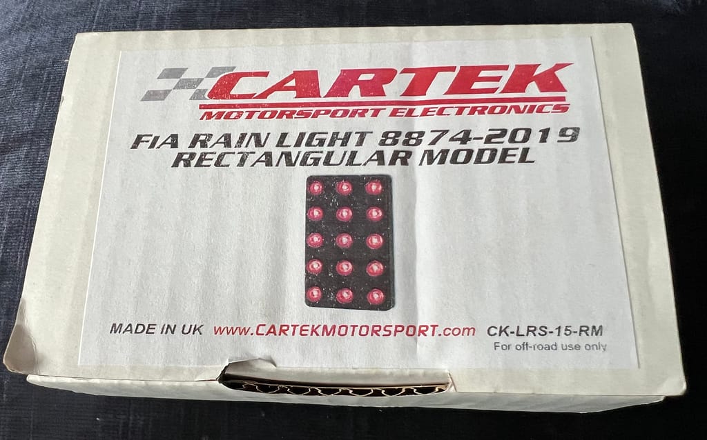 FIA Flashing Rain Light from CarTek